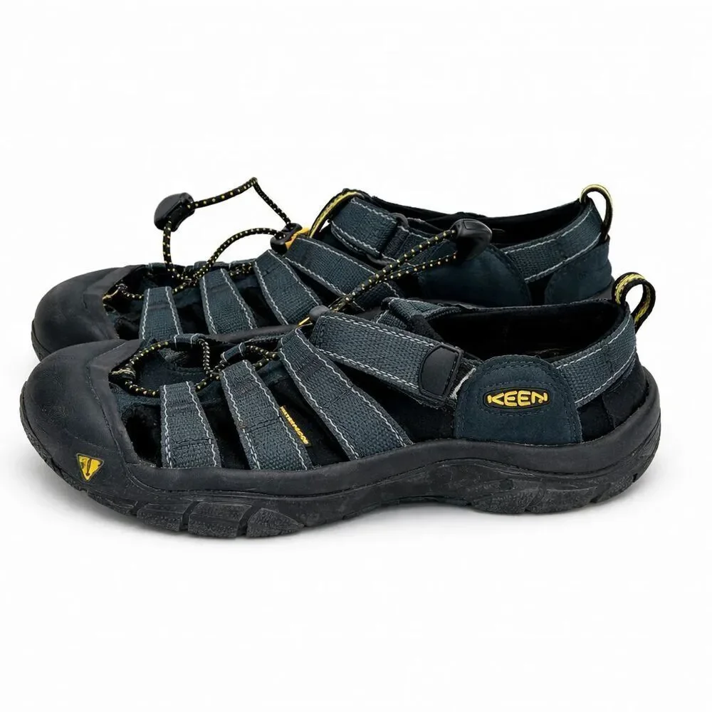 Kids Keen Newport H2 Sandals Shoes Size 4 Blue Fisherman 37 EU Water Hike Boys